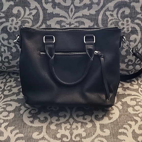 Antik Kraft Clover Black Leather Bag‎ - Picture 5 of 10